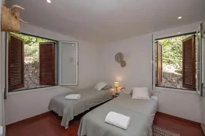 Cama o camas de una habitación en BEACH APARTMENT San Jorge