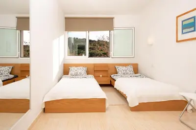 Cama o camas de una habitación en Marina Apartment Port D'Aro