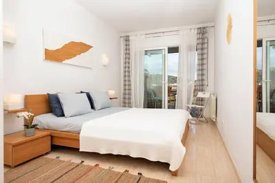 Cama o camas de una habitación en Marina Apartment Port D'Aro