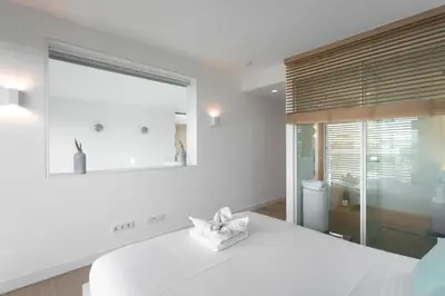 Cama o camas de una habitación en 4-bed Luxury Villa 5-star Resort