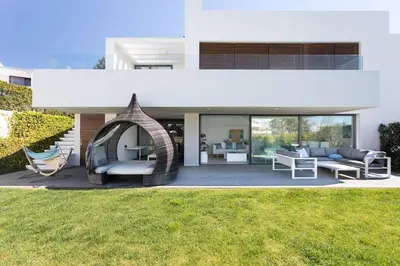 Zona de estar de 4-bed Luxury Villa 5-star Resort