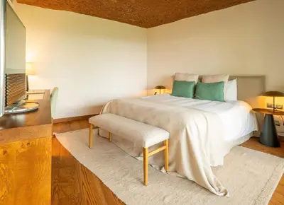 Cama o camas de una habitación en Hotel Esperit Roca