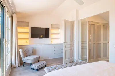 Cama o camas de una habitación en AL-7 Llafranc 8 PAX