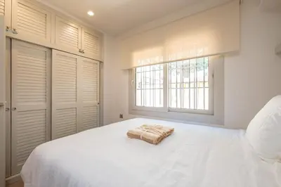 Cama o camas de una habitación en AL-7 Llafranc 8 PAX