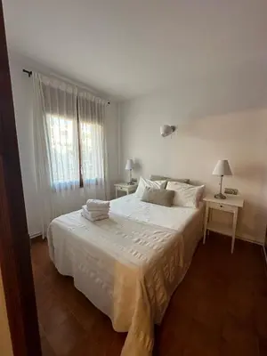 Cama o camas de una habitación en Apartamento en Torre Valentina
