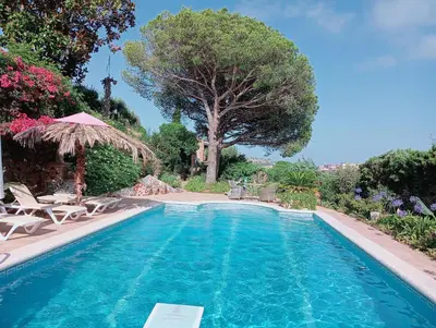 Piscina en o cerca de villa luna