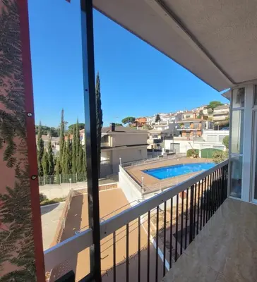 Piscina en o cerca de Apartment Costa Brava, SEAview! Nearby beach Lloret de Mar