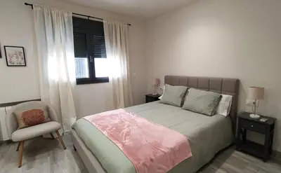Cama o camas de una habitación en Bella Lucía