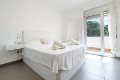 Cama o camas de una habitación en Hauzify I Can Moiset