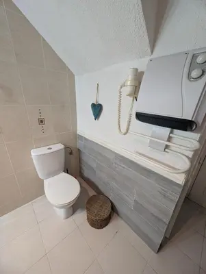 Un baño de la bella vida