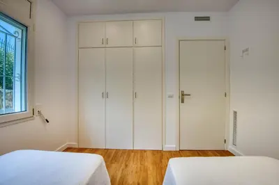 Cama o camas de una habitación en P37 Villa