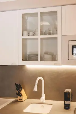 Una cocina o zona de cocina en Bravissimo Mora 14, Monthly Apartment