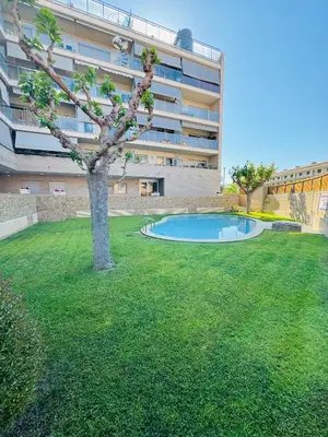 Piscina en o cerca de Magnífico piso con piscina y terraza grande cerca de la playa