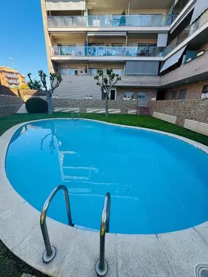 Piscina en o cerca de Magnífico piso con piscina y terraza grande cerca de la playa