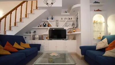Zona de estar de Villa Nuria by HR COSTABRAVA