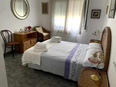 Cama o camas de una habitación en Summer house in S'agaró