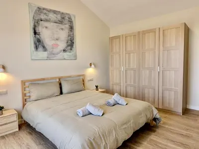 Cama o camas de una habitación en EVH-113 Casa Martina