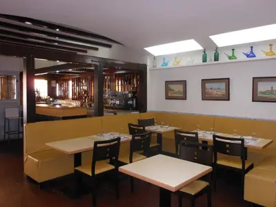 Zona de estar de Hostal Can Pou