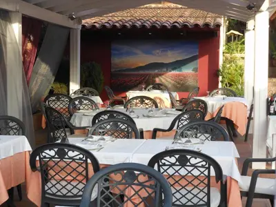 Zona de estar de Hostal Can Pou