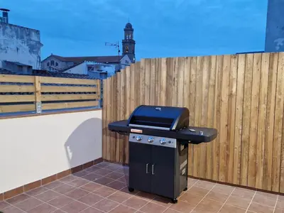 Plano de Gran terrassa al cantó del mar