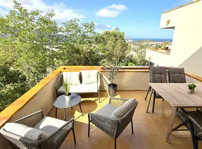 Un balcón o terraza de Hauzify I Apartament Grumet