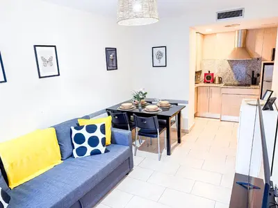 Una cocina o zona de cocina en Joy Apartments
