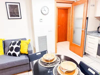 Una cocina o zona de cocina en Ideal Aparmennts