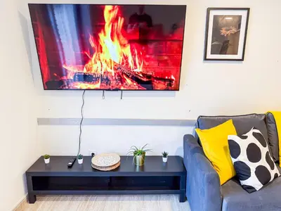 Zona de estar de Studio Apartments