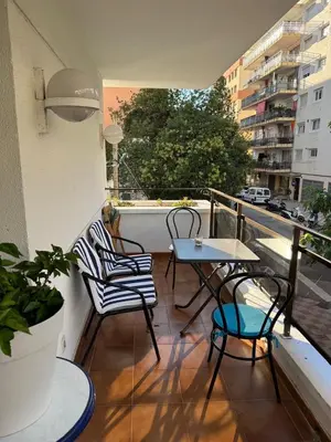 Un balcón o terraza de Apartamento en la mejor zona de Lloret de Mar