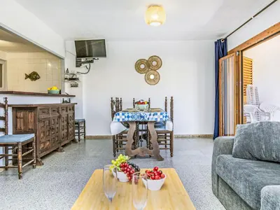Zona de estar de Apartment RieraMar by Interhome