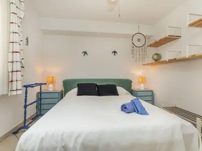 Cama o camas de una habitación en Holiday Home Casa Acuario by Interhome