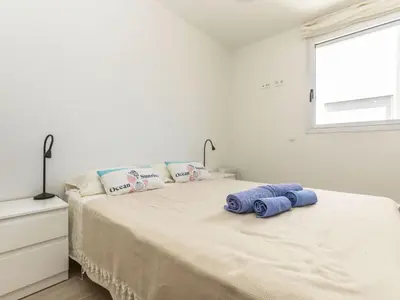 Cama o camas de una habitación en Apartment El Fenua by Interhome