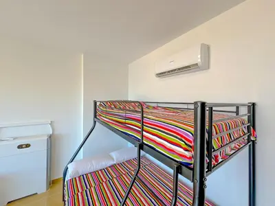 Cama o camas de una habitación en Villa in Costa Brava with Private Pool