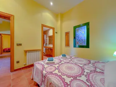 Cama o camas de una habitación en Holiday Home in Palamós near the Beach