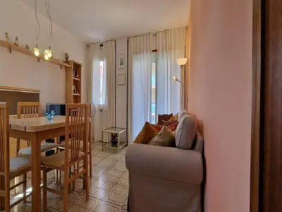 Zona de estar de Apartment in Santa Susanna near the Beach