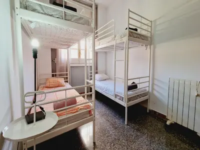 Cama o camas de una habitación en Apartment in Lloret near Lloret Beach