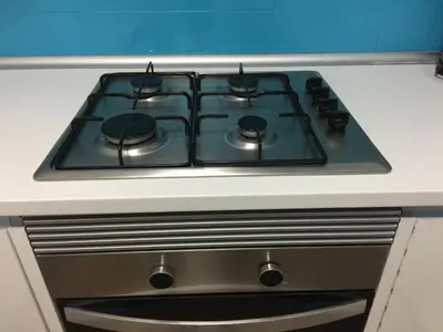 Una cocina o zona de cocina en Apartment in Lloret near Lloret Beach