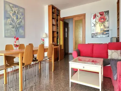 Zona de estar de Apartment in Lloret near Lloret Beach