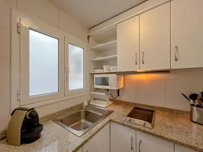 Una cocina o zona de cocina en Apartment in Lloret near Lloret Beach