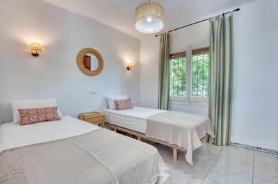 Cama o camas de una habitación en Escale