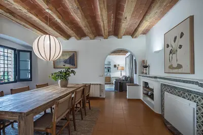 Plano de LETS HOLIDAYS Stay in a 14th-Century House with Pool in Tossa