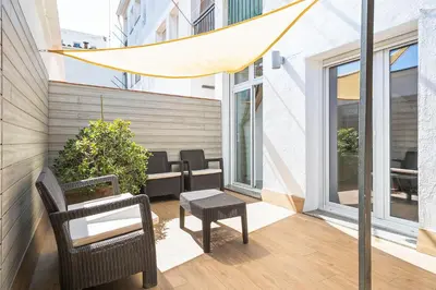 Un balcón o terraza de Winahost Apartamento Palamós