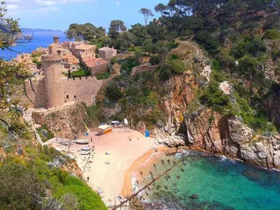 Paisaje cerca de esta villa
