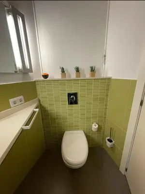 Un baño de Fantástico apartamento, vistas de barco