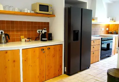Una cocina o zona de cocina en Ses Terrisses Hotel