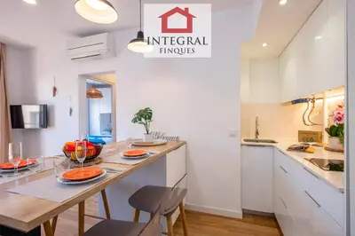 Una cocina o zona de cocina en El Refugi de Mar