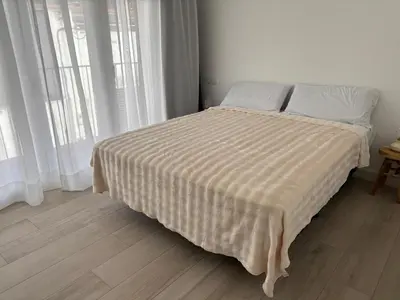 Cama o camas de una habitación en Tchio Dúplex para disfrutar a 1 minuto de playa, Recién reformado