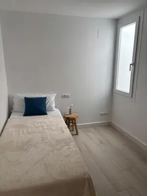 Cama o camas de una habitación en Tchio Dúplex para disfrutar a 1 minuto de playa, Recién reformado