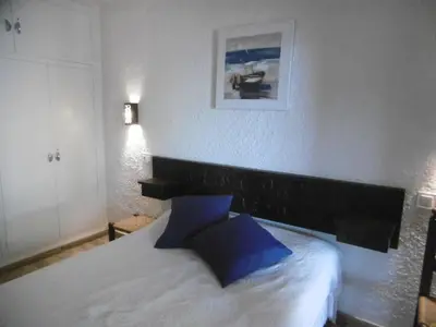 Cama o camas de una habitación en Bonito apartamento con terraza y magnificas vistas