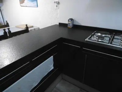 Una cocina o zona de cocina en Bonito apartamento con terraza y magnificas vistas